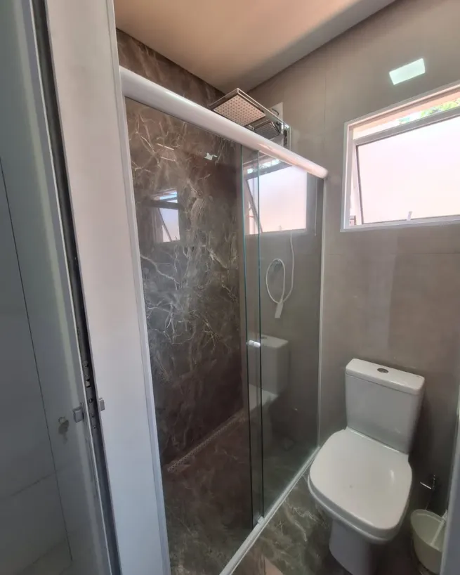 Box para Banheiro em Jundiaí - banheiro com vidro transparente
